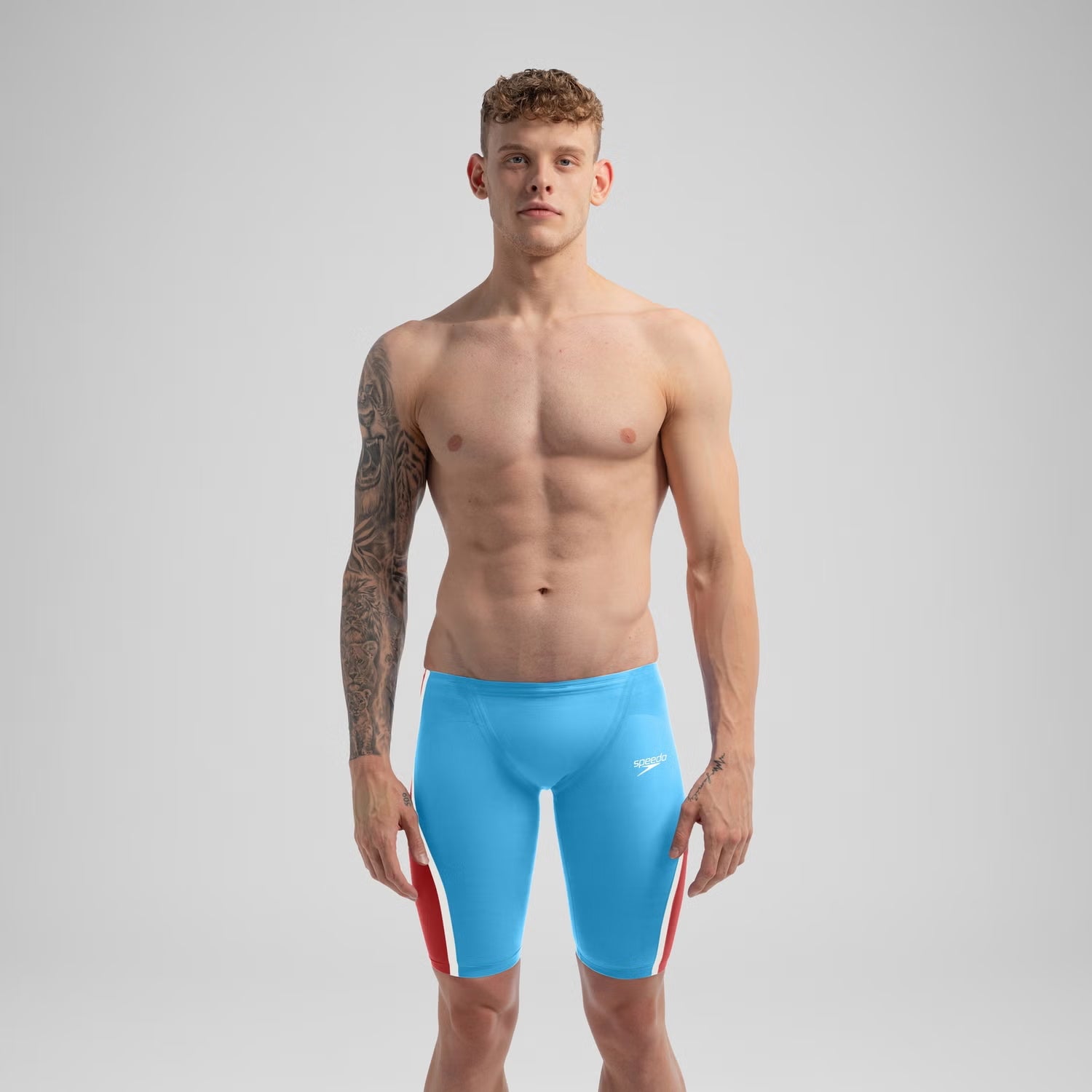 Speedo LZR Pure Intent 2.0 Jammer - Blue/Red