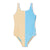 Speedo Print Spliced Racerback One Piece