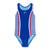 Speedo Print Spliced Racerback One Piece