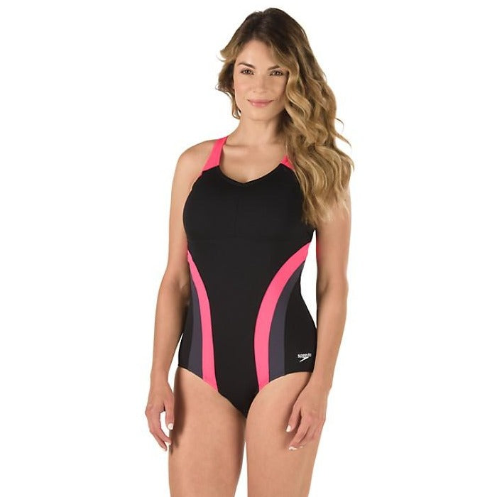 Speedo H20 Hydra Fizz Capri Pant Ladies Swim to Gym 3/4 leggings