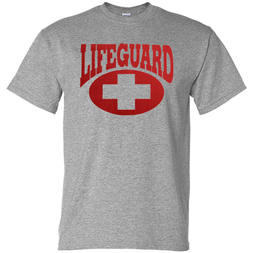 White lifeguard cheap shirt