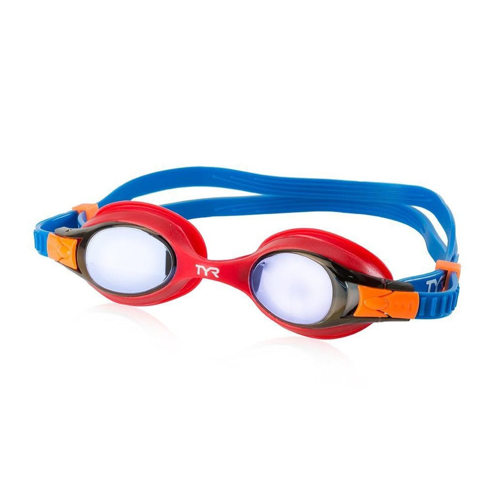 TYR Sport LGSWSPK 156 Goggles Kids Swimple Spikes Smoke Blue