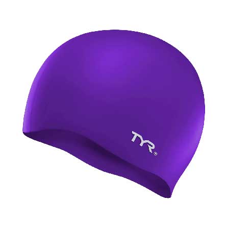 TYR Adult Silicone Wrinkle-Free Swim Cap